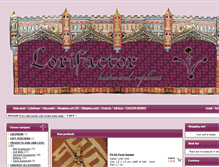 Tablet Screenshot of lorifactor.com